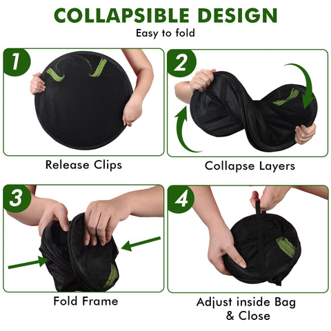 BRIVADO eco-friendly nylon mesh promotes safe herb drying.