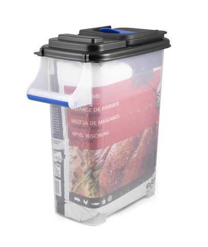 Broil King 66900 pellet storage bin open hatch for easy scooping