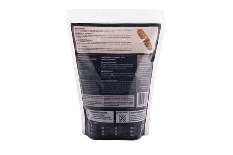 Broil King Apple Blend Pellets pouring into smoker box for easy use