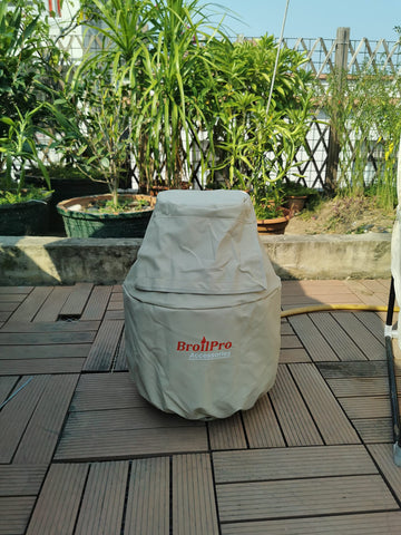 BroilPro Accessories propane tank cover dimensions reveal dia 13 by 17.5 inches for 20-lb tanks