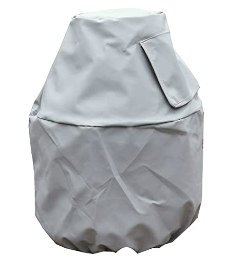 BroilPro Accessories propane tank cover fabric closeup highlights heavy-duty vinyl and lining.