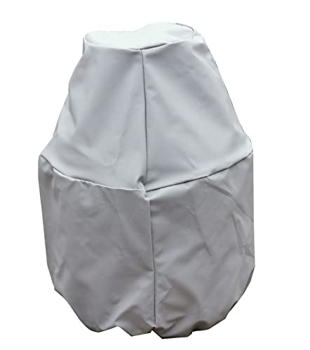 BroilPro Accessories propane tank cover on tank demonstrates easy connect design for quick setup.