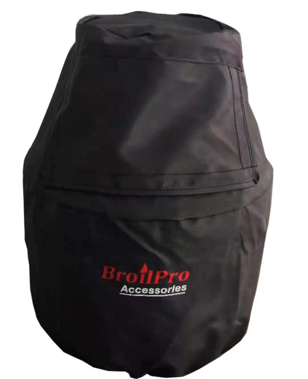 BroilPro propane tank cover side view protects against sun and weather.