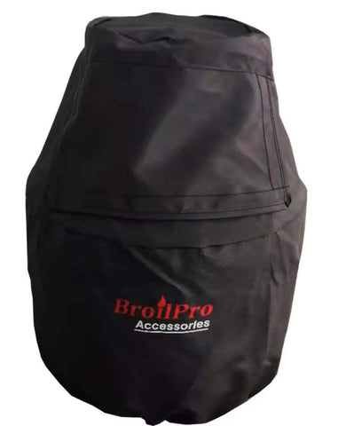 BroilPro propane tank cover side view protects against sun and weather.