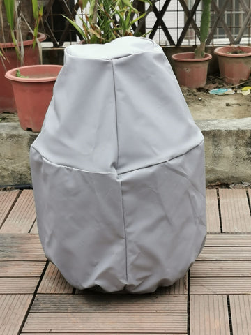 BroilPro Accessories tank cover is ready for storage after use.