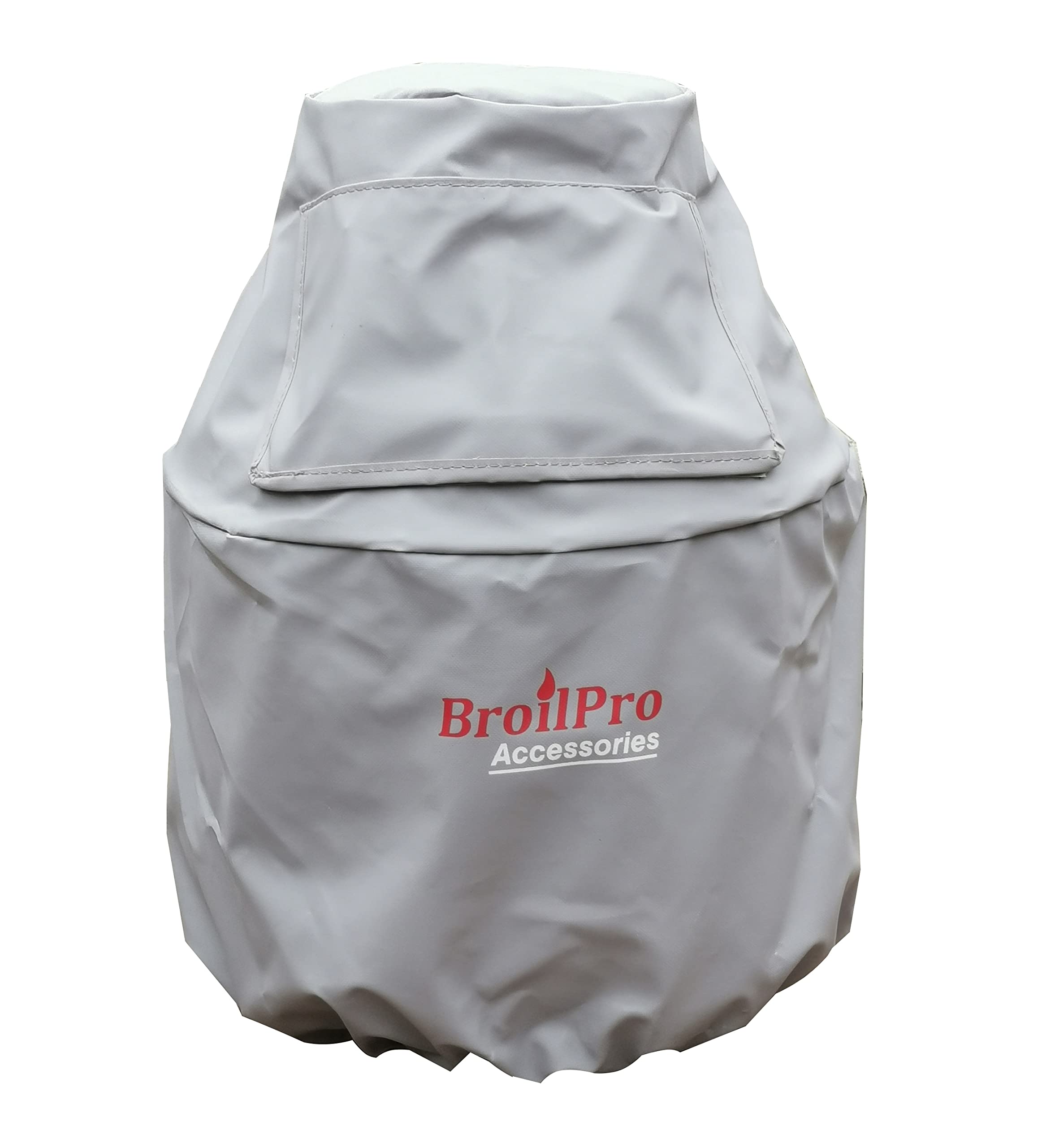 BroilPro Accessories propane tank cover top view shields a 20-lb cylinder from sun damage.