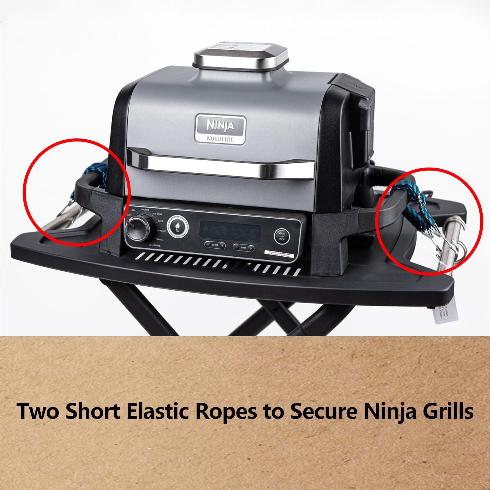 Broil-X folding design shown for easy collapse and space saving.
