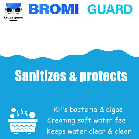 Bromiguard bromine tablets are EPA, NSF, and FDA certified for spa use.