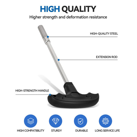 BROQIXIN 8in socket wrench durability on rugged job sites