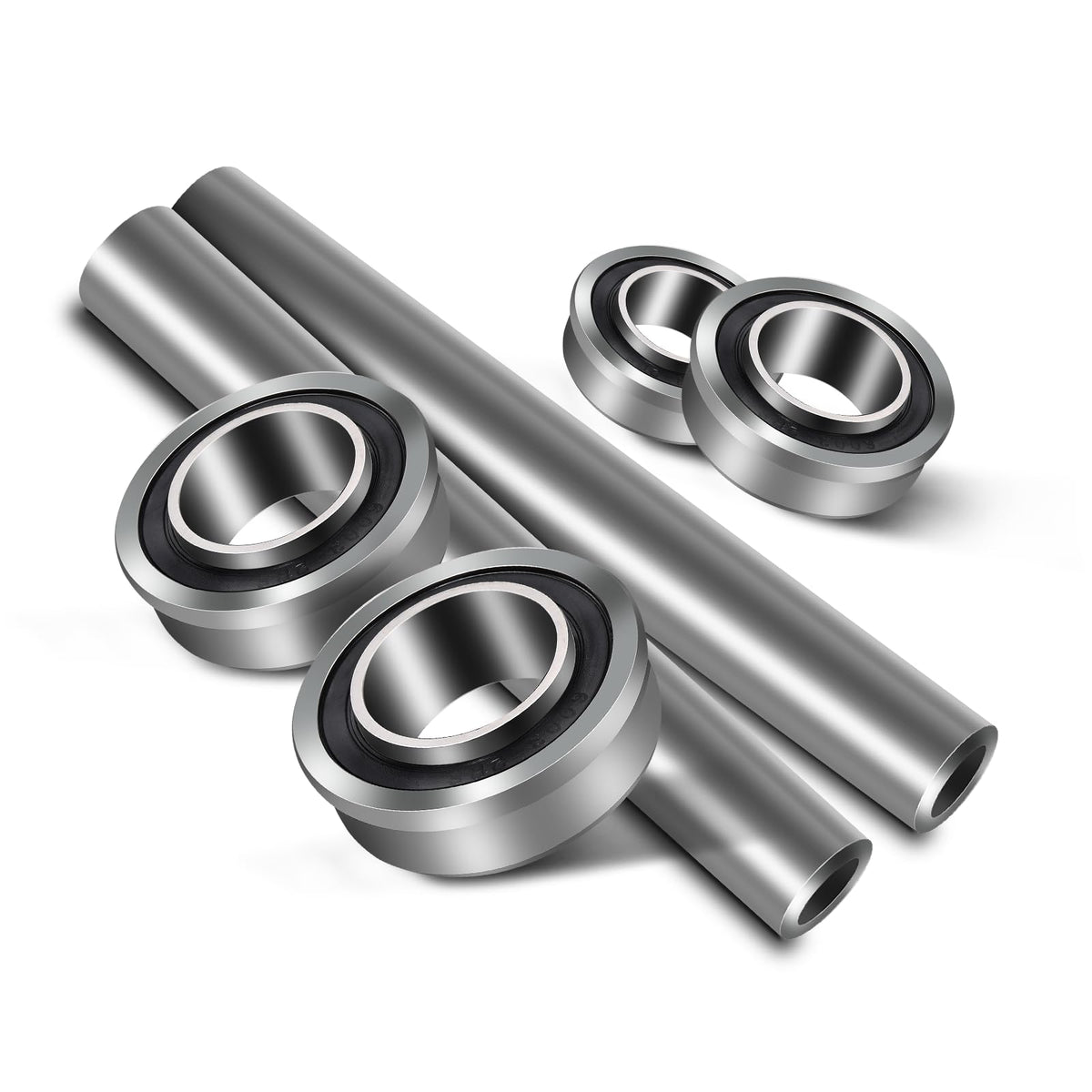 BROQIXIN front axle conversion for Husqvarna Z242F improves durability and reliability.