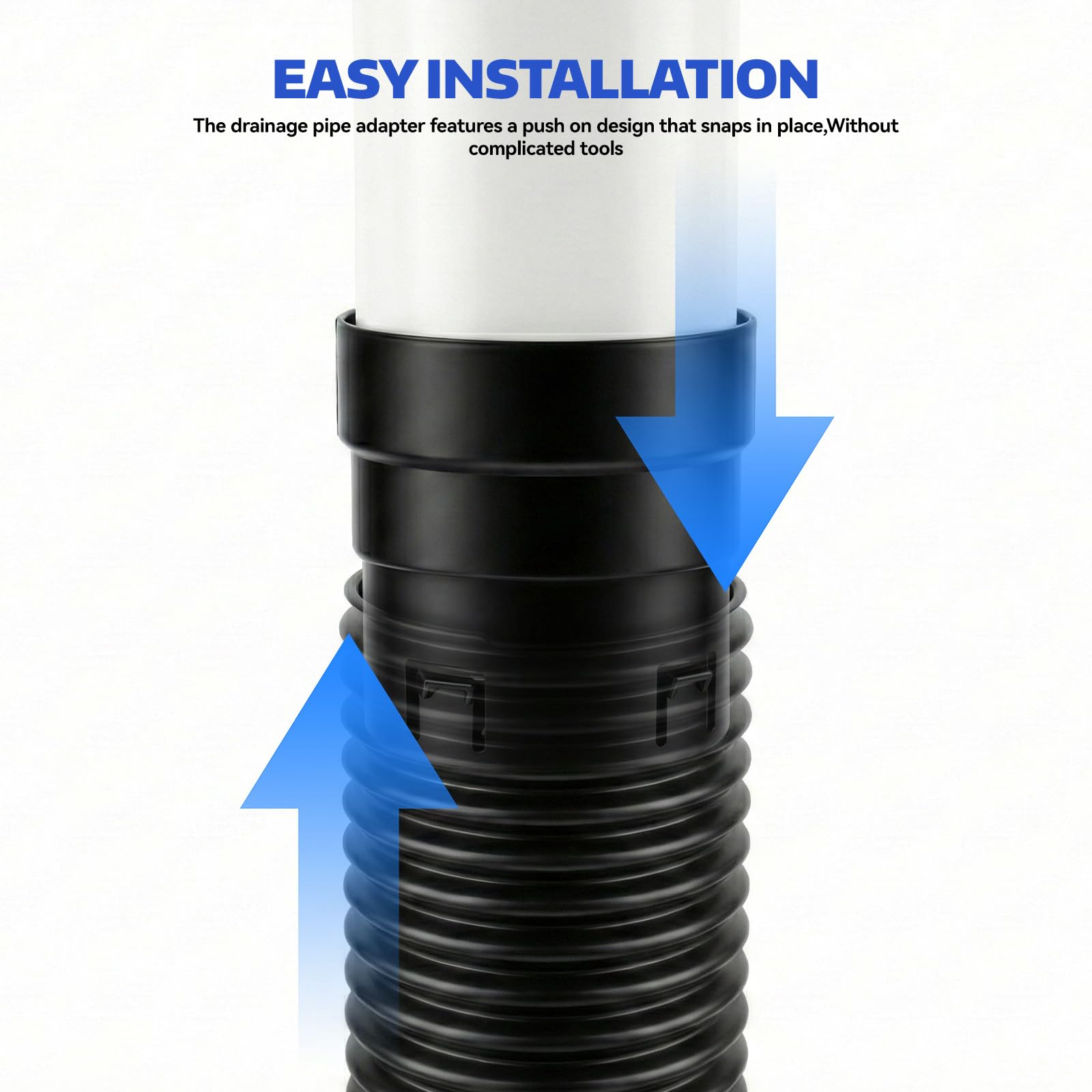BROQIXIN ABS body resists UV and soil pressure for durability.