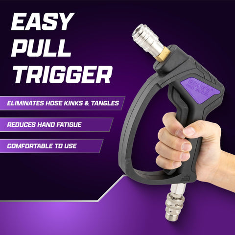 Brug's Pro Swivel Gun V2.0 stainless steel construction supports durability under heavy use.