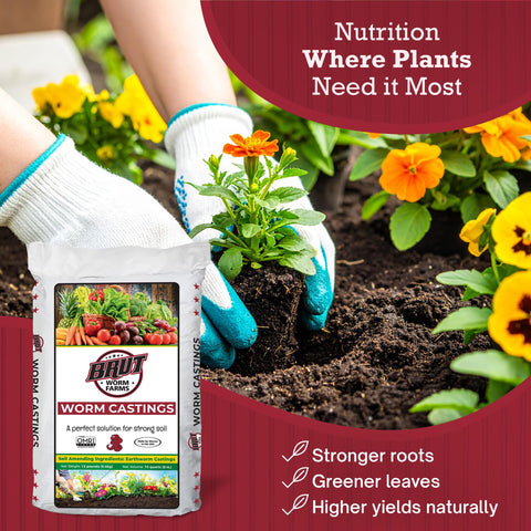 BRUT WORM FARMS suitable for indoor and outdoor gardens