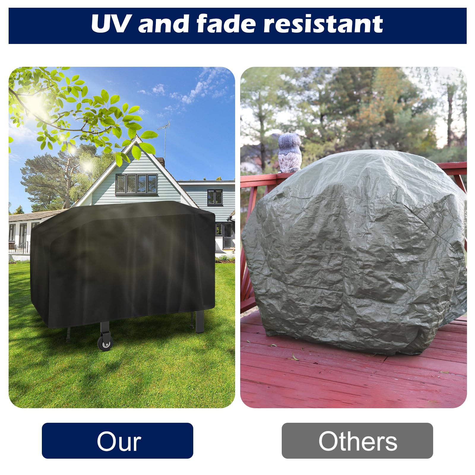 Bruwaa griddle cover is easy to wipe clean and dries quickly.