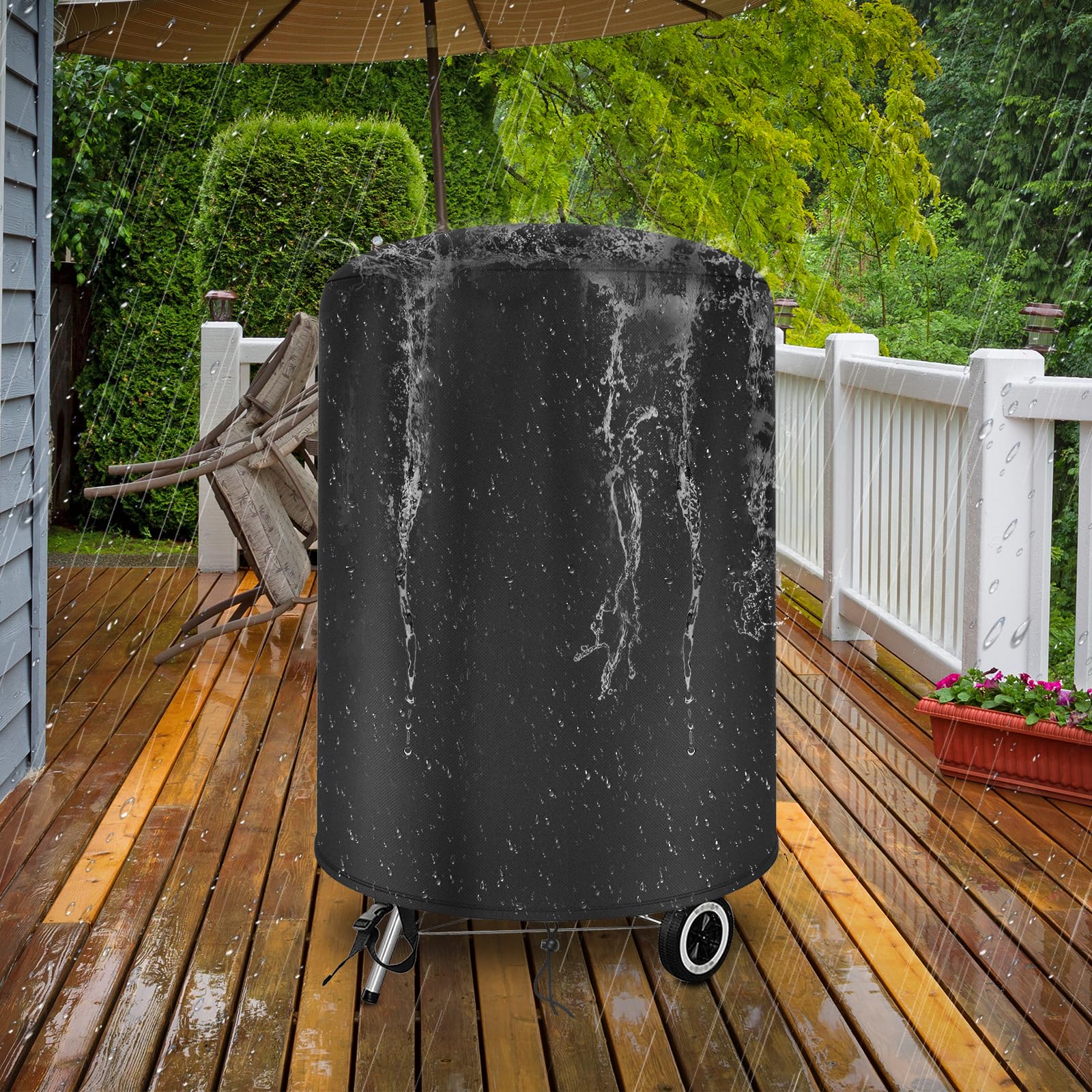 bruwaa easy-clean design, rinse and sun-dry after outdoor use