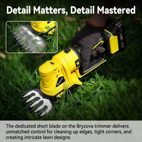 Bryzova lightweight ergonomic handle for comfortable grip