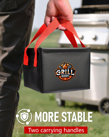 BS-VOG sturdy handles make carrying the soak basin simple.