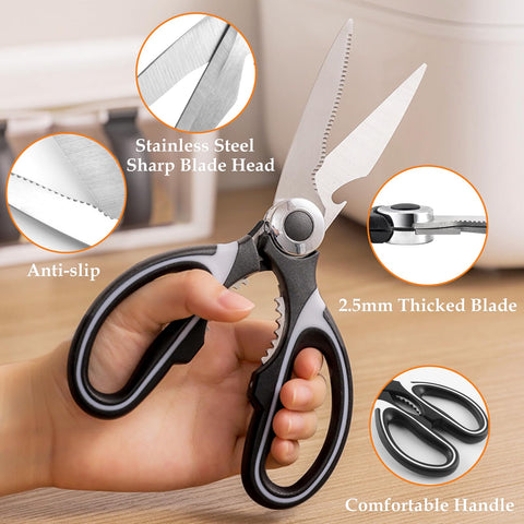 BSADIY flower scissors with blade cover stay clean during storage