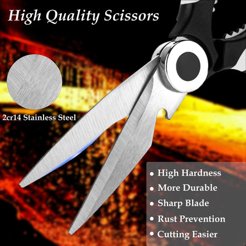BSADIY floral scissors compact design enables precise pruning in dense foliage