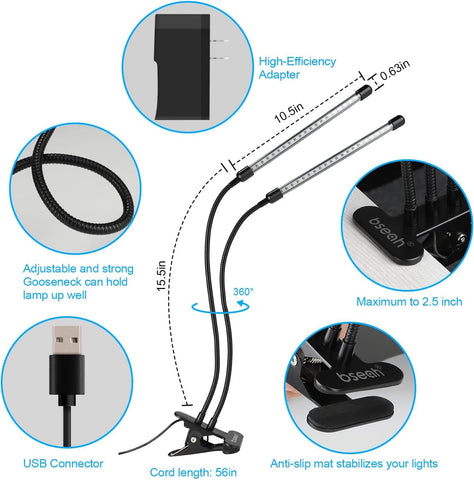 bseah 2-pack bundle ideal for home gardens, balconies, or table-top setups