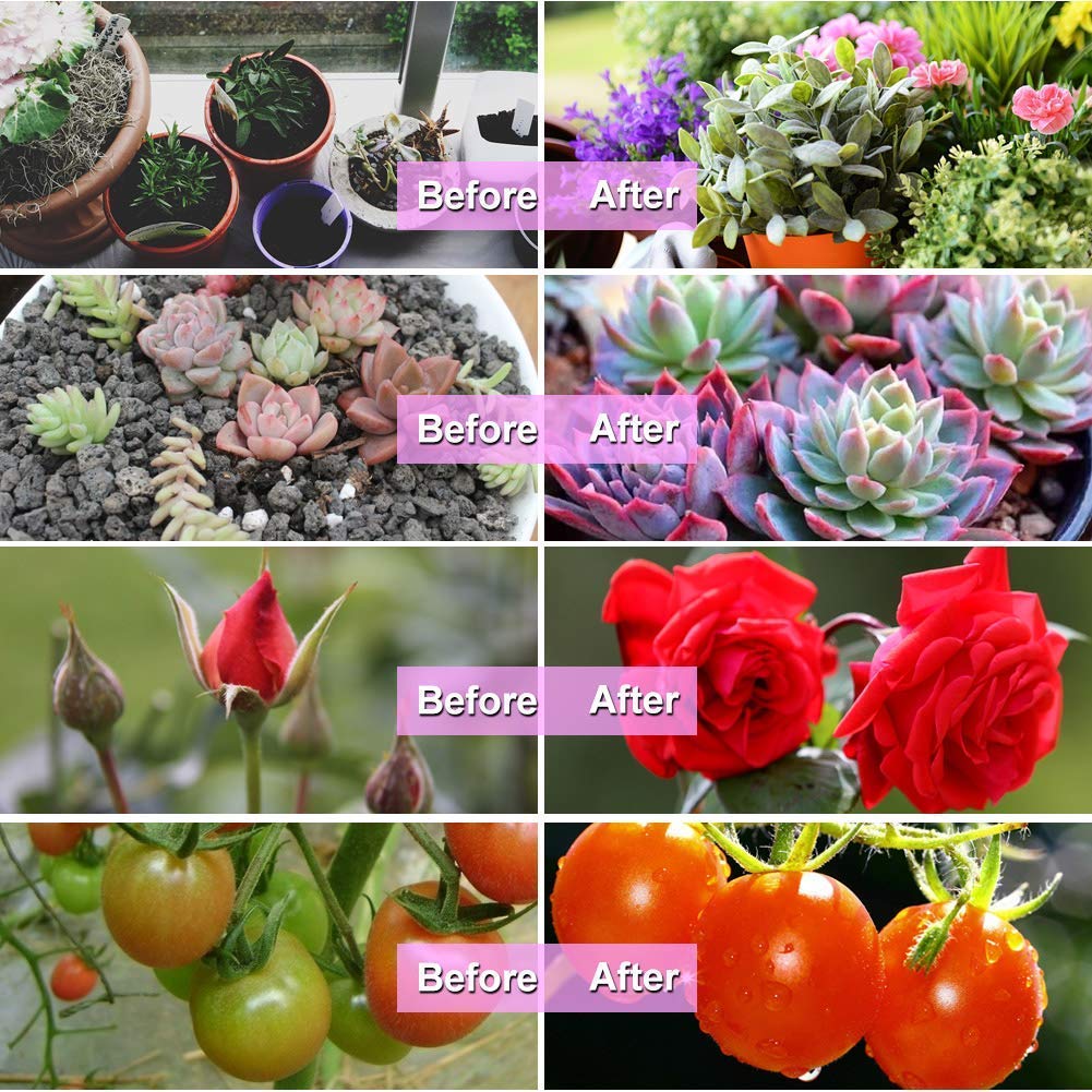 BSEAH grow light flexible gooseneck for precise positioning on plants