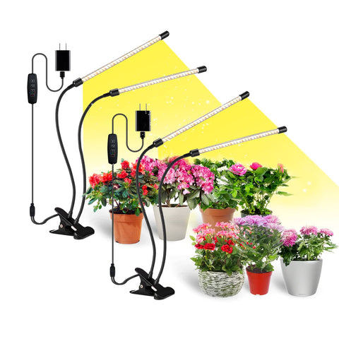 Bseah grow light with angle adjustment for precise indoor lighting.