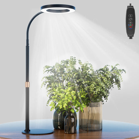 bseah Grow Light full spectrum desk lamp for balanced indoor plant growth