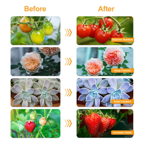 bseah grow light metal gooseneck offers stable positioning