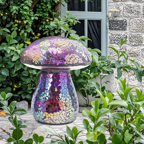 Bshine indoor mushroom decor brightens shelves and living spaces