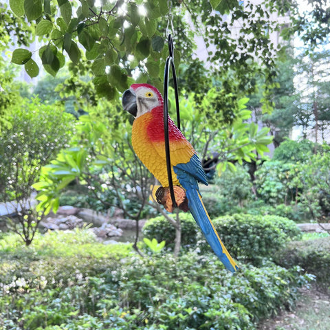 BSIRZAM parrot gift option for garden lovers and outdoor spaces