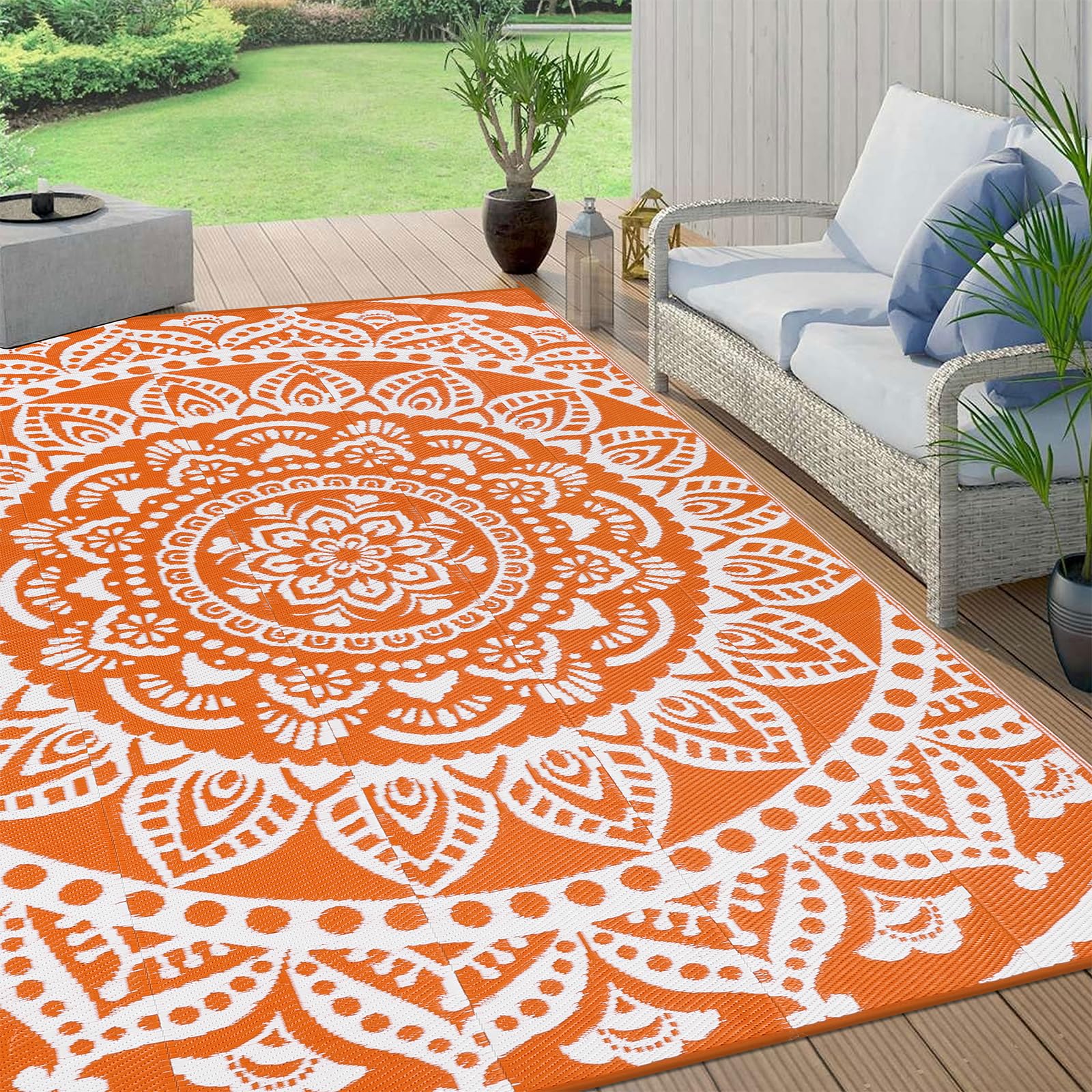 Bsmathom indoor-use option protects floors while adding style.