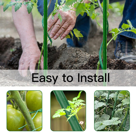 BSMOULFA corrugated surface offers non-slip grip for climbing plants.
