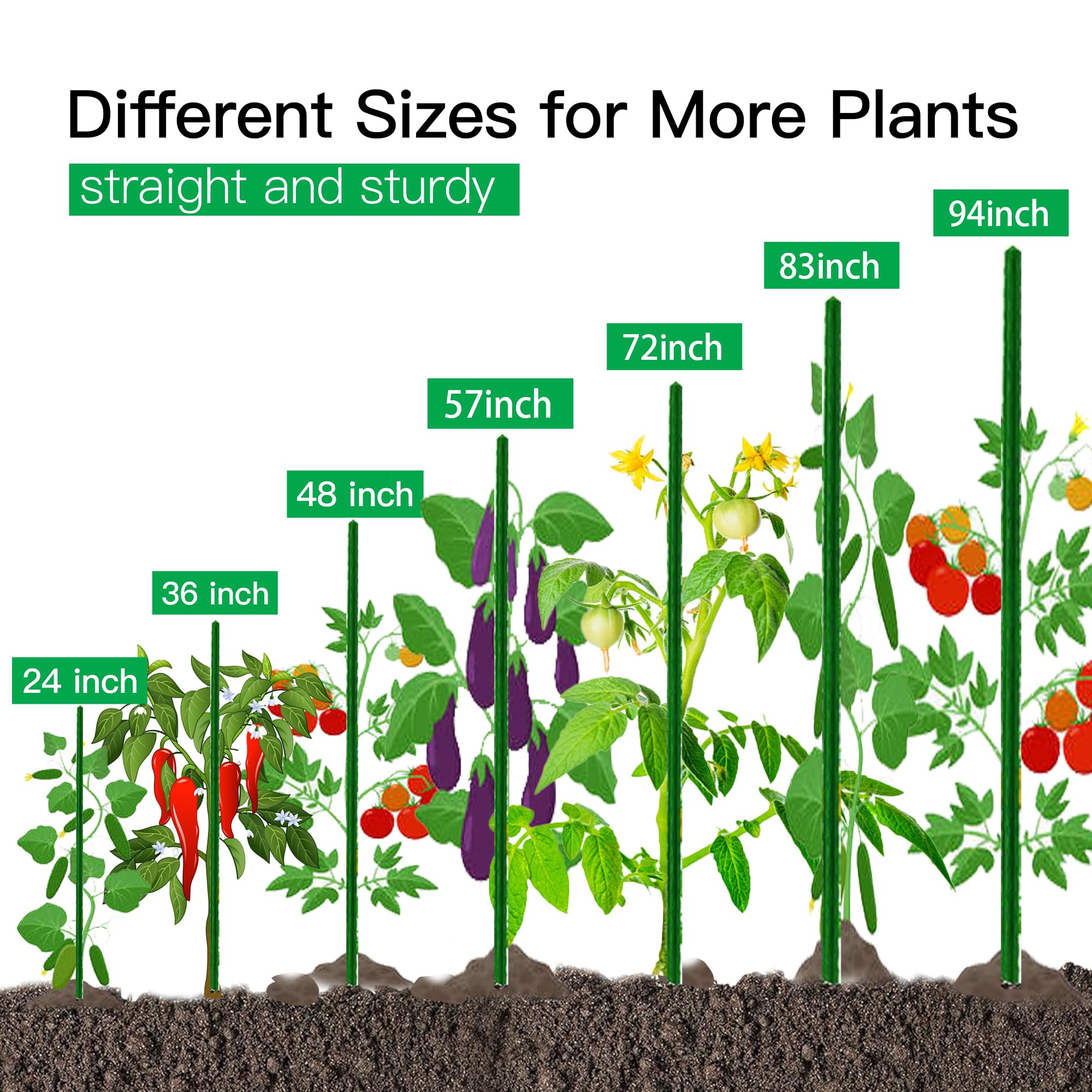 BSMOULFA easy-ground-insert stake simplifies setup in varied soil.
