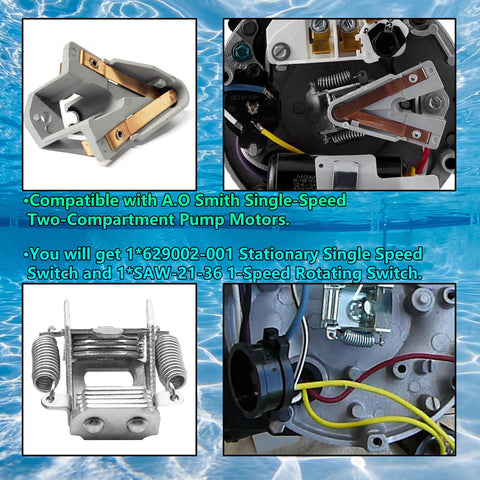 BSNOVT switch replacement SAW-21-36, compatible with pool pumps