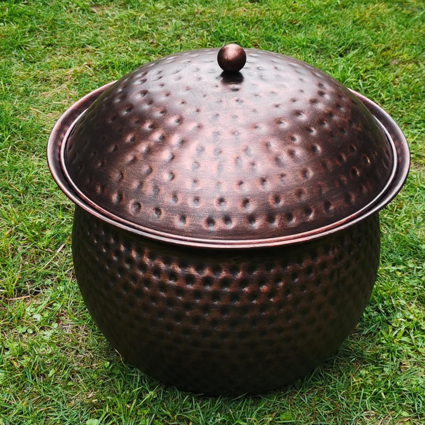 BSTGIFTS powder-coated copper finish resists weather and maintains color