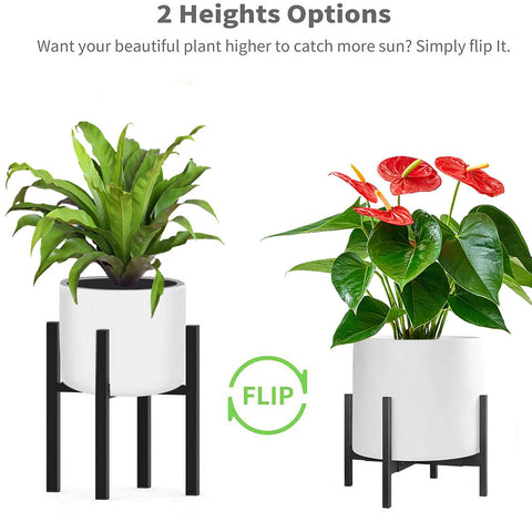 BSTMAI plant stand features weather-resistant coating for year-round use