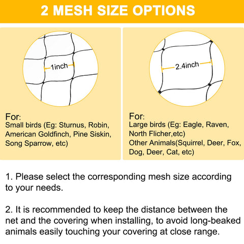 BSTPCOO chicken coop cover netting protects coop run while allowing airflow