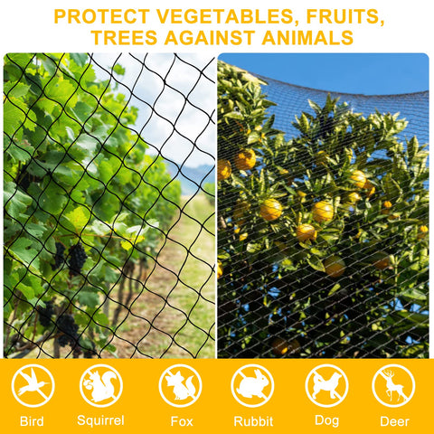 BSTPCOO deer fence option helps safeguard harvests in the yard