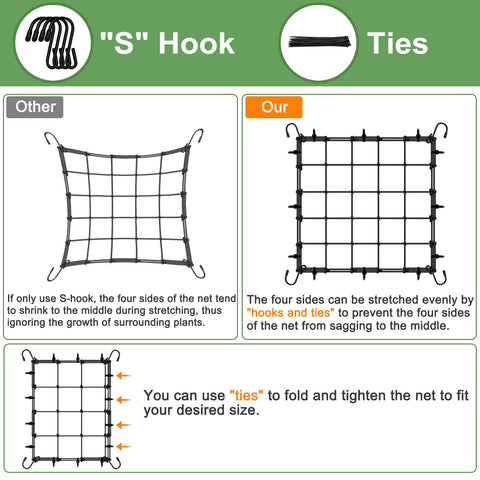 BSTPCOO grow tent compatibility keeps canopies evenly exposed to light
