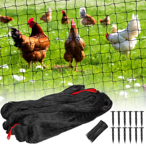 BSTPCOO nylon bird netting 50x50 protects crops while remaining wildlife-friendly