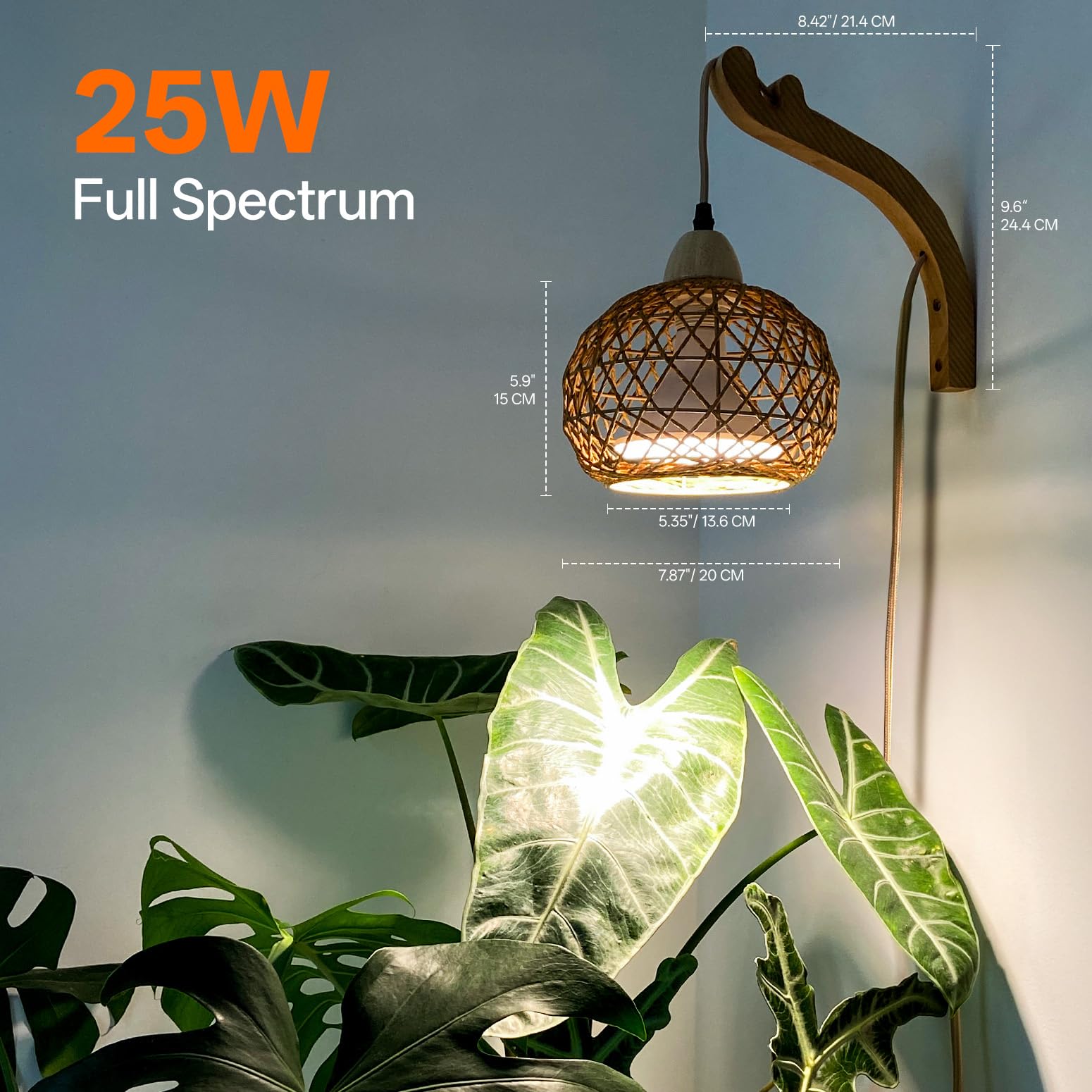 Bstrip 9.8 ft cord offers flexible placement in rooms.
