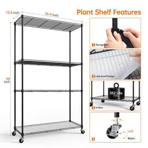 Bstrip aluminum reflectors help distribute light efficiently across trays.