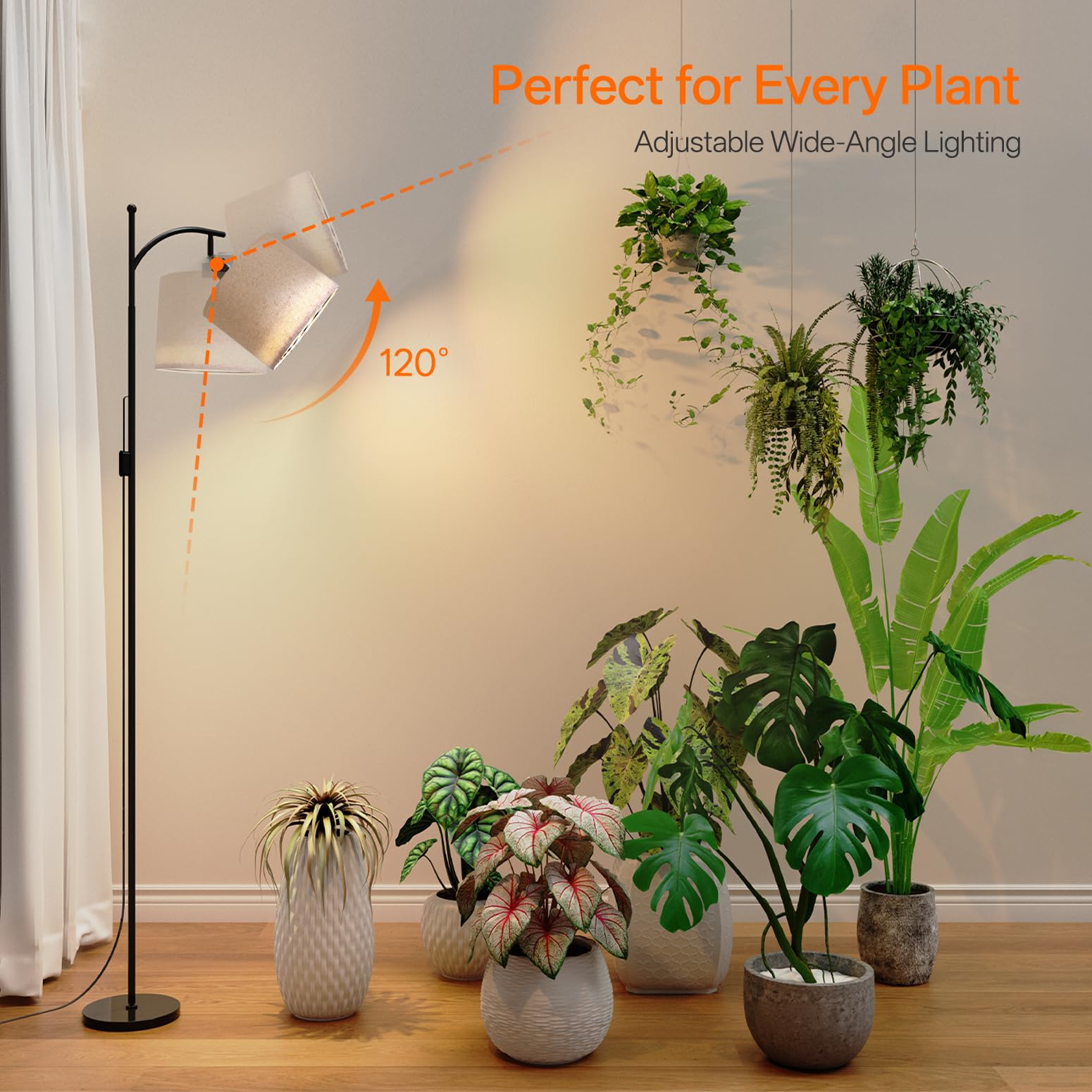 Bstrip auto timer ensures consistent daily lighting for healthy greens