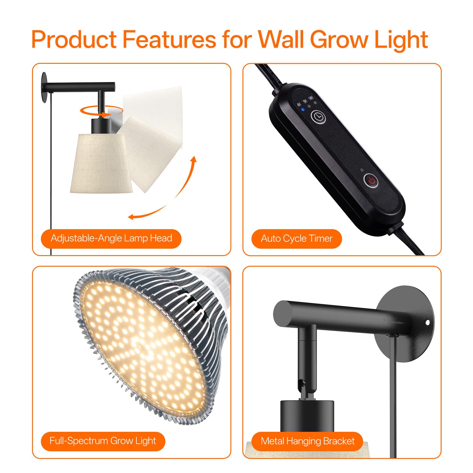 Bstrip decorative plant light doubles as home décor in living rooms.