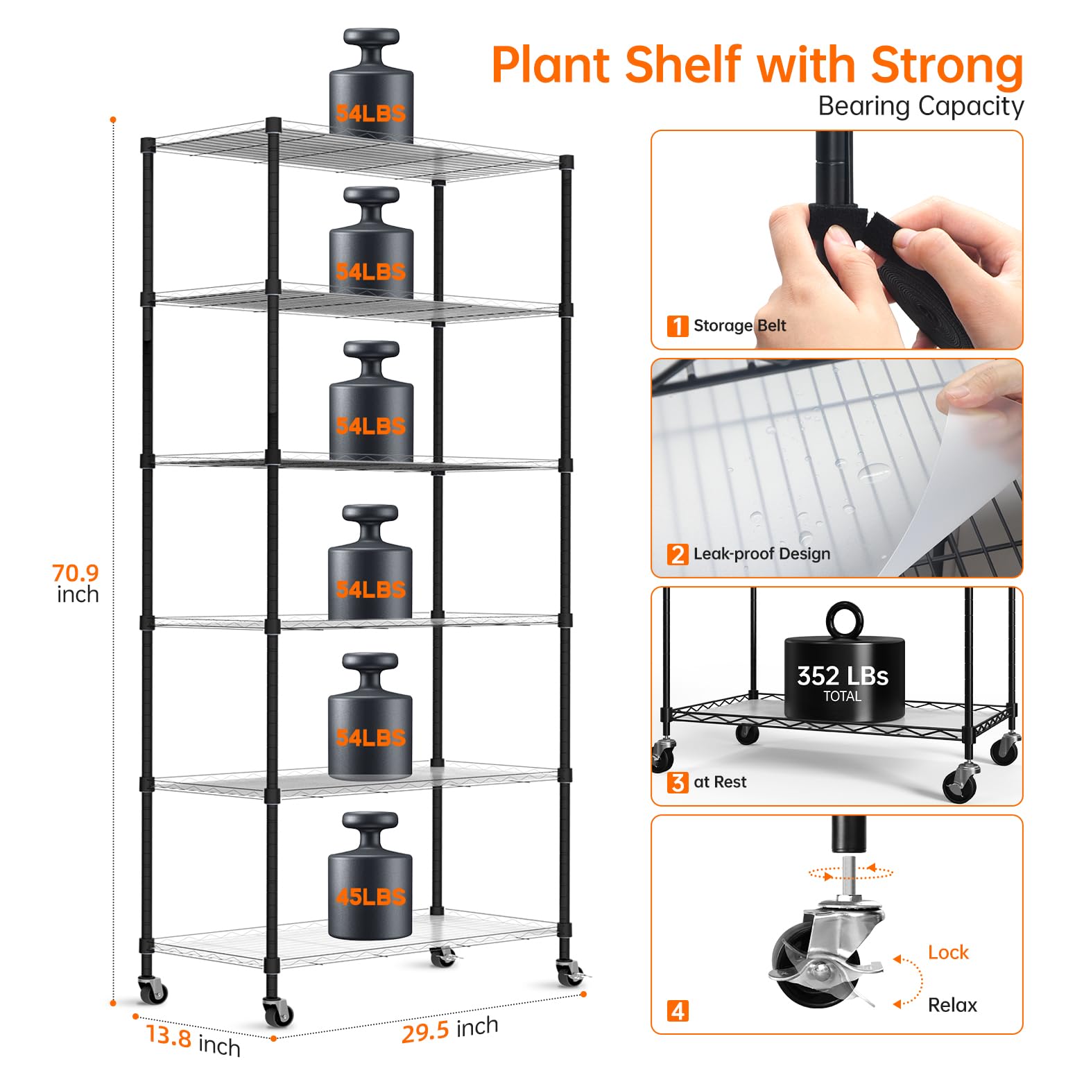 Bstrip comprehensive package includes wheels, cords, and mats for quick assembly