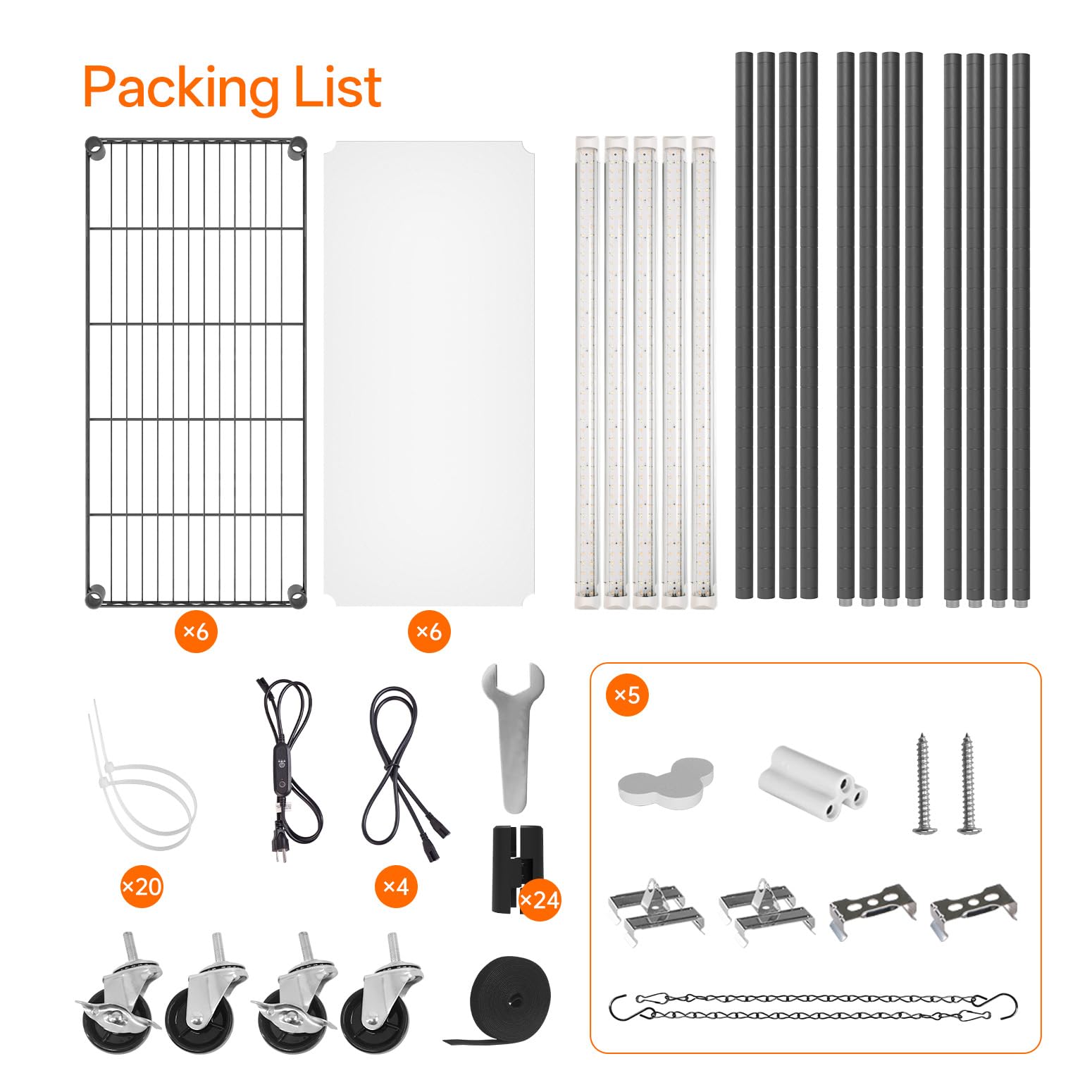 Bstrip durable indoor gardening system for year-round plants.