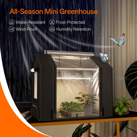 Bstrip GM3 side ventilation window promotes airflow for healthier seedlings.