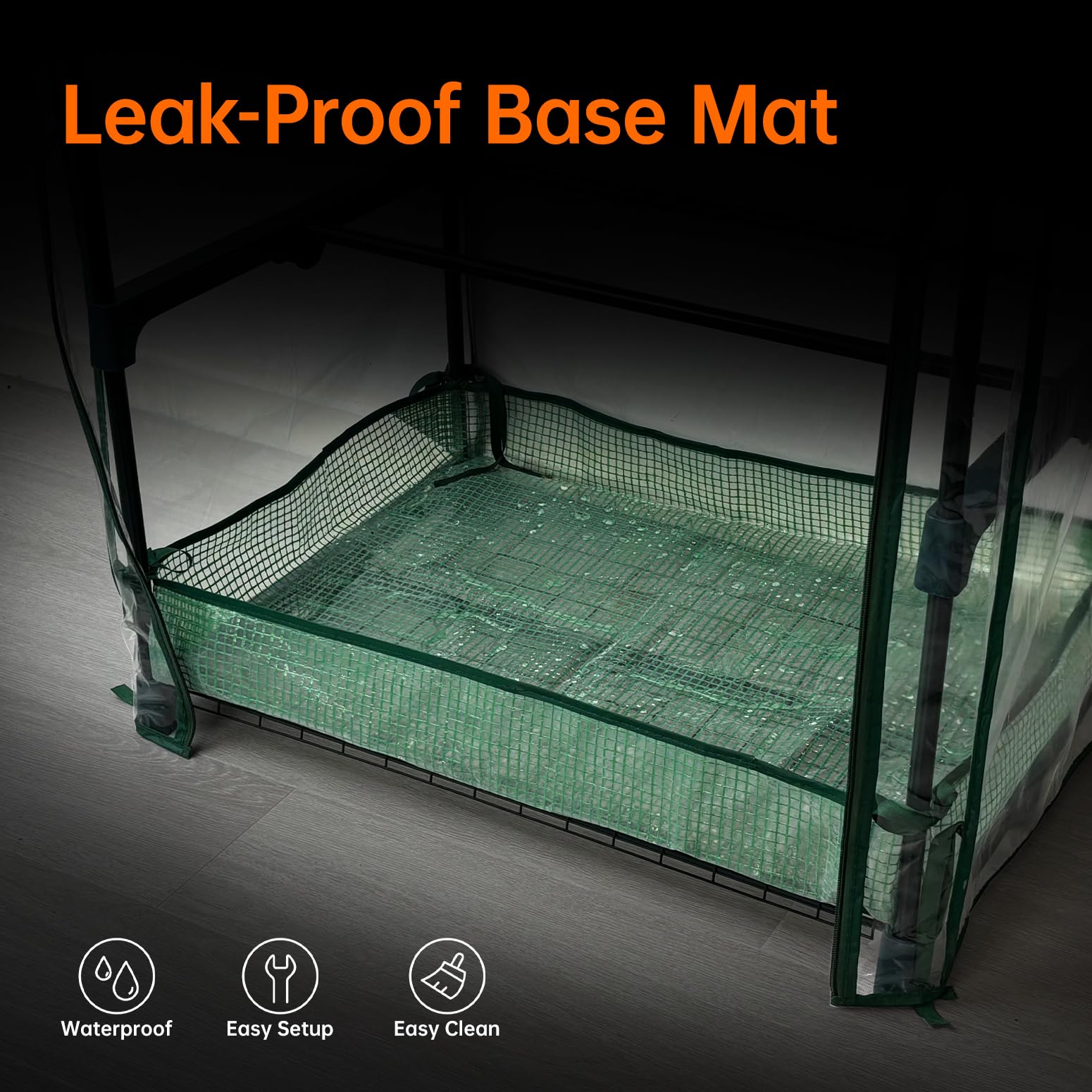 Bstrip durable four-tier frame designed to last through multiple growing seasons.