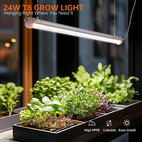 Bstrip 3686K color temperature for natural-looking plant lighting.