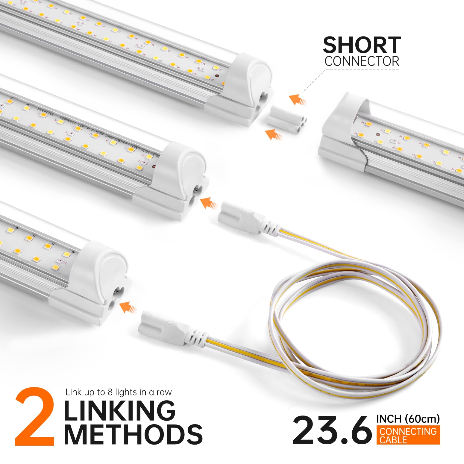 Bstrip linkable design lets you expand coverage with multiple fixtures.